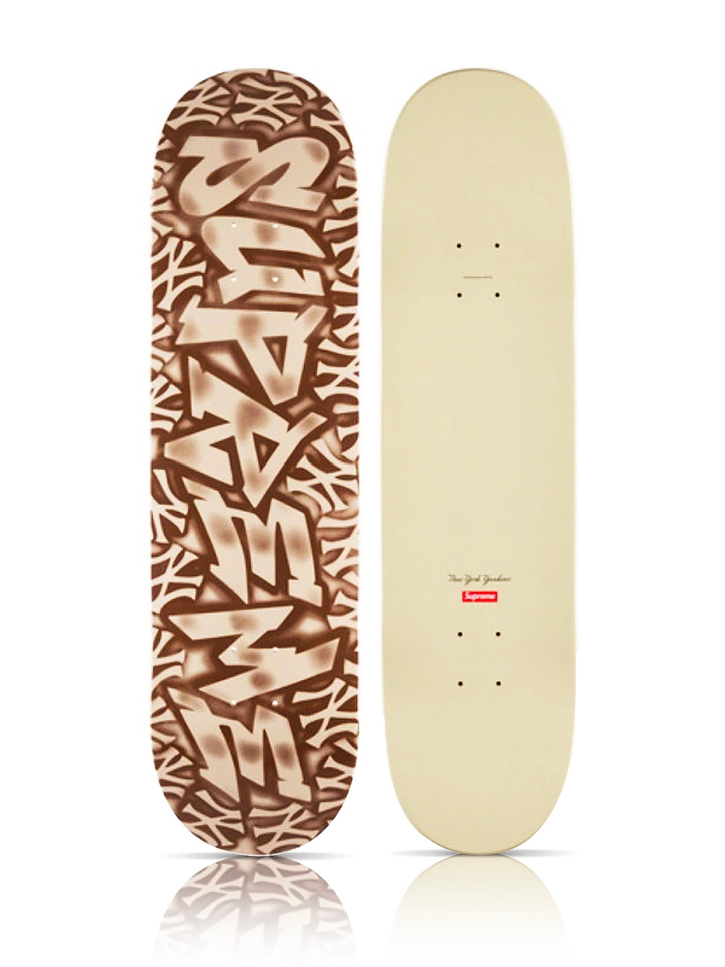 SUPREME 'Yankees Airbrush' (2021) Skateboard Deck (clay)