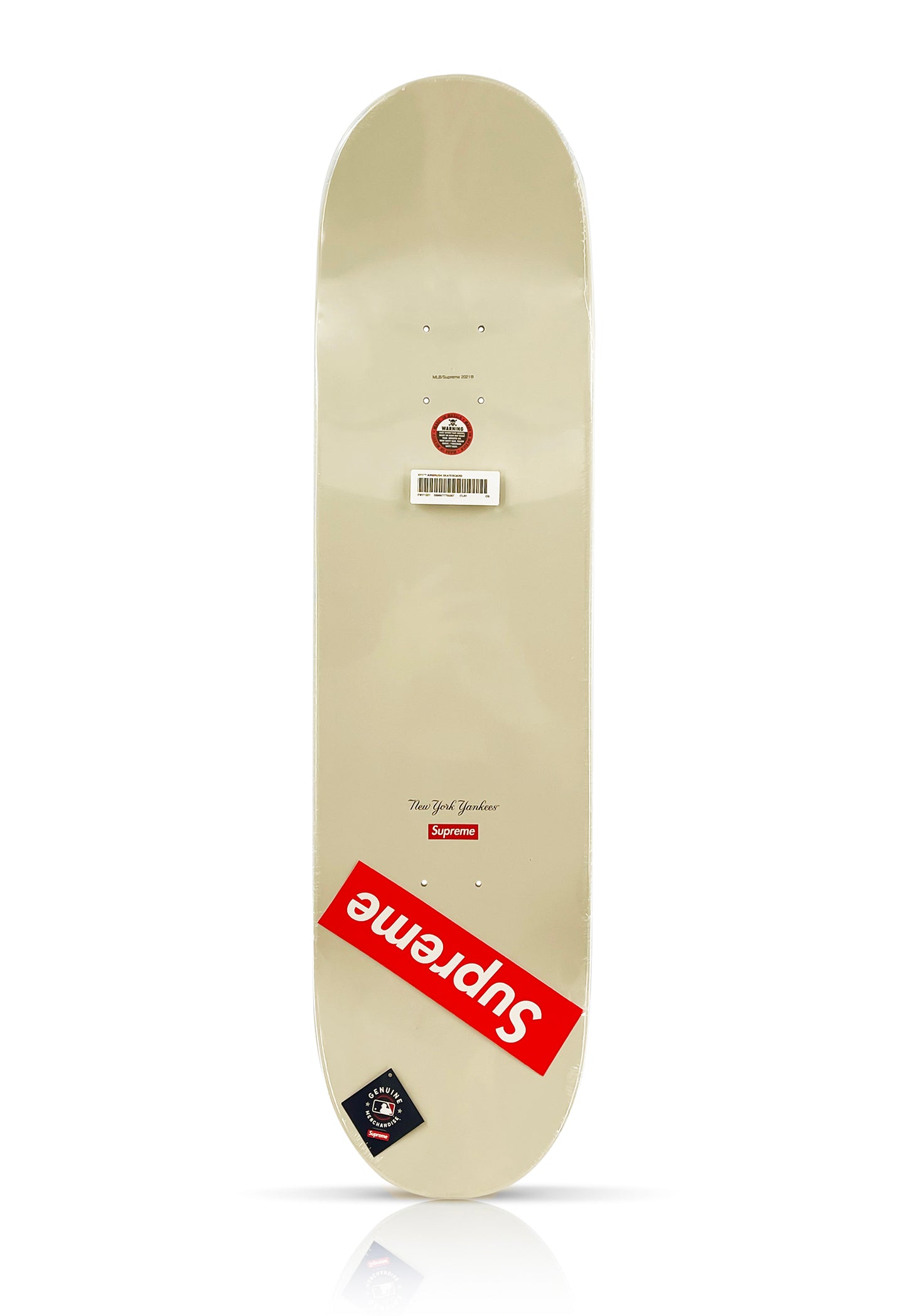 SUPREME 'Yankees Airbrush' (2021) Skateboard Deck (clay)