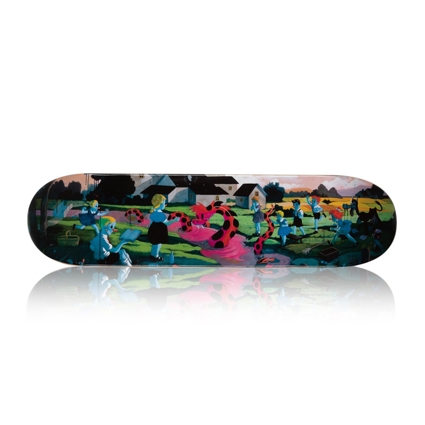 VICTOR CASTILLO x 1xRUN 'The Land of the Snake' (2020) Skateboard Deck