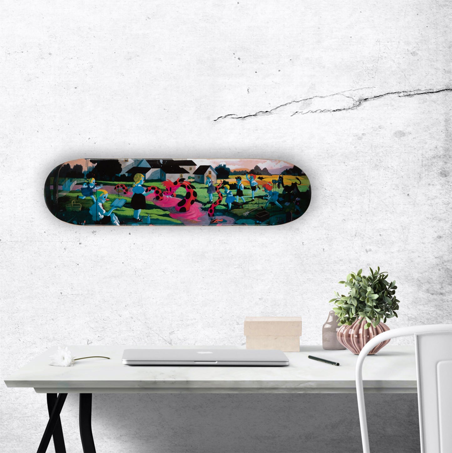 VICTOR CASTILLO x 1xRUN 'The Land of the Snake' (2020) Skateboard Deck