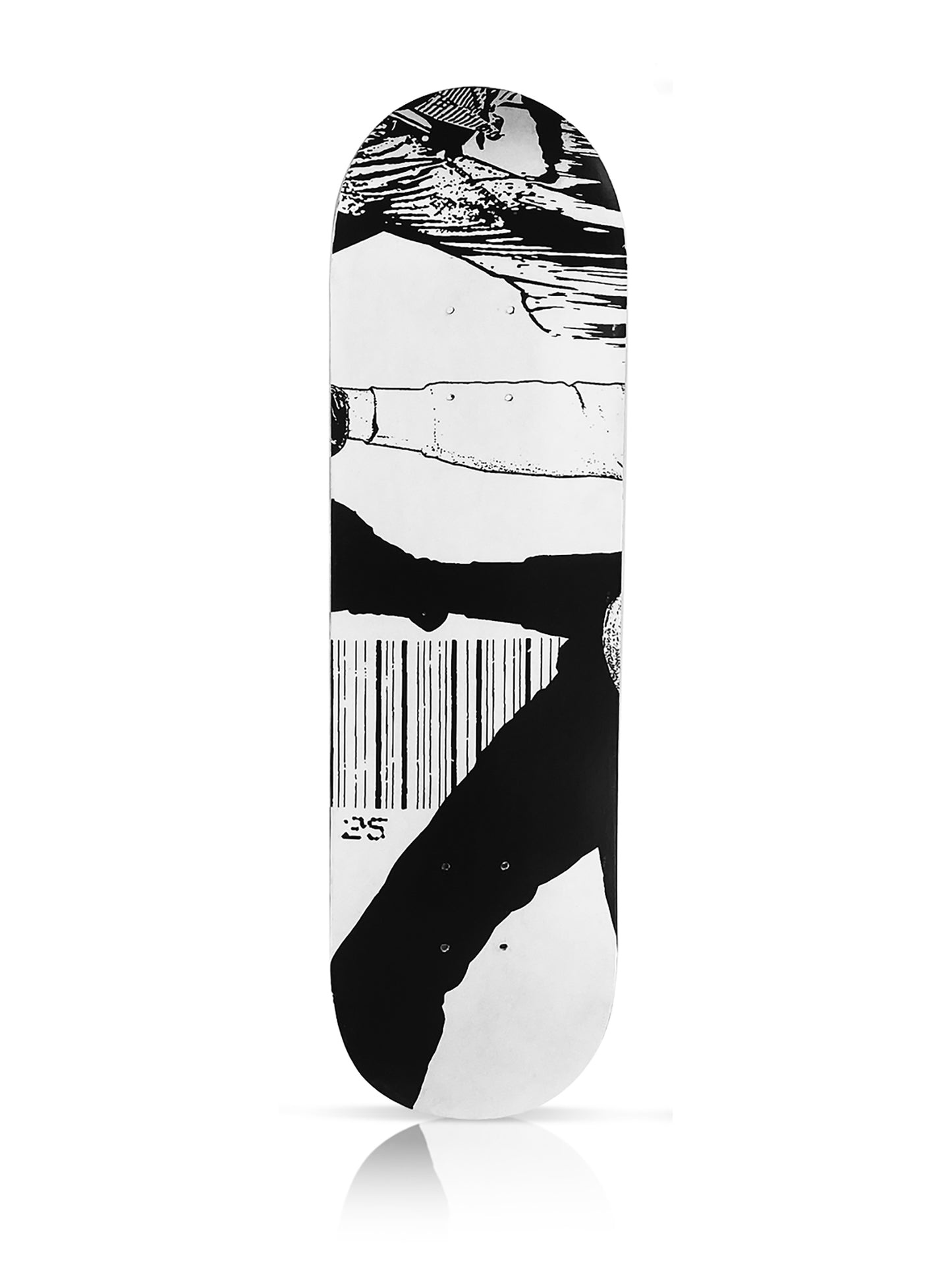 WK INTERACT 'No. 5' (2021) Original Quadriptych Skateboard Deck Set