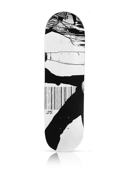 WK INTERACT 'No. 5' (2021) Original Quadriptych Skateboard Deck Set