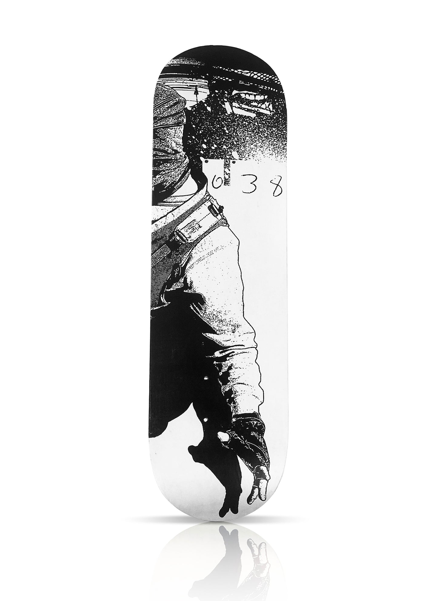 WK INTERACT 'No. 5' (2021) Original Quadriptych Skateboard Deck Set