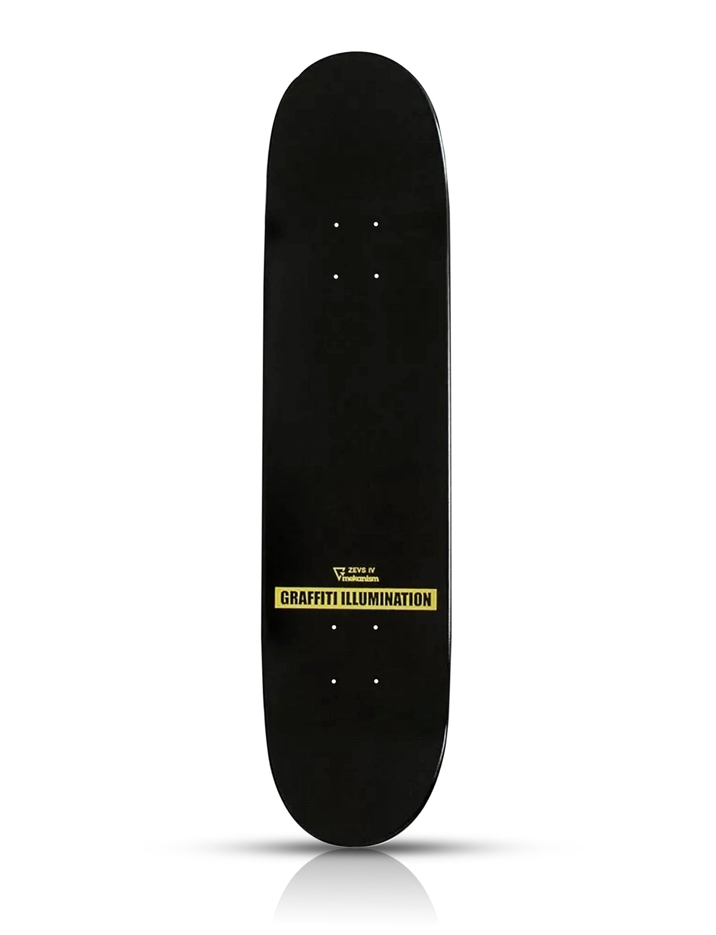 ZEVS x Mekanism 'Graffiti Illumination' (2006) Skateboard Deck